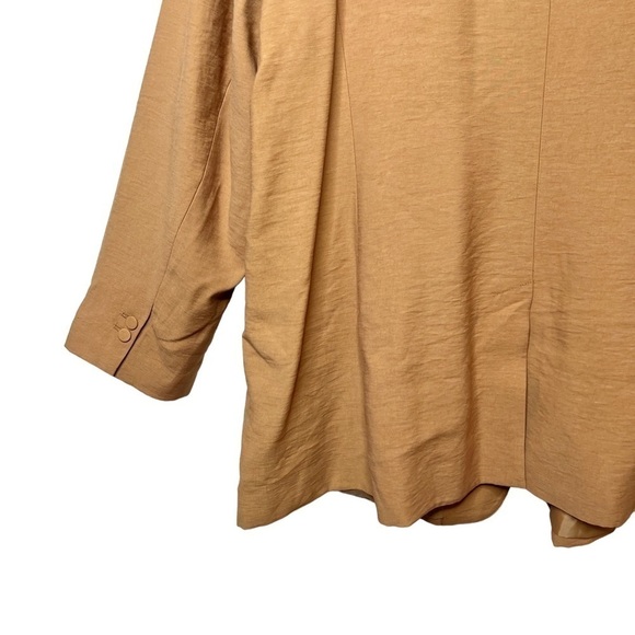 NEW City Chic Bronze Essence Longline Women’s Jacket Blazer Sz 24 - Picture 12 of 14